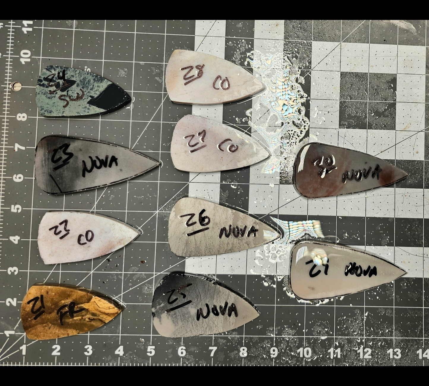 Page 3 Thebes Preforms,Flintknapping Slabs.