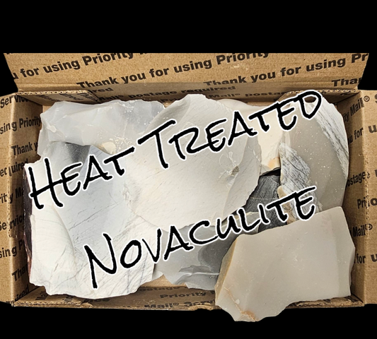 Heat Treated Novaculite Flint, High Grade Flint, Flintknapping, Lapidary