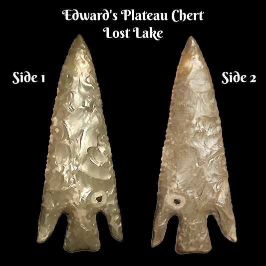 Lost Lake Arrowhead / Spear Point, Edward's Chert Arrowhead