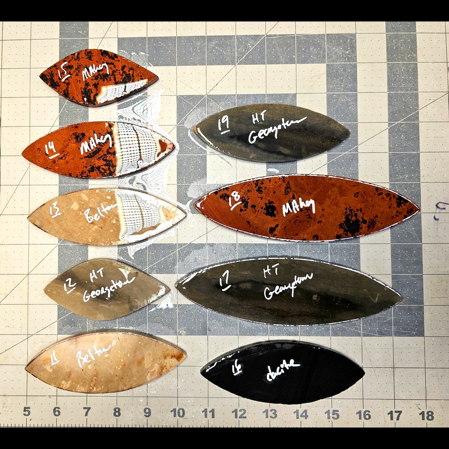 Page 2 TurkeyTail , Perform, Flintknapping Slabs.
