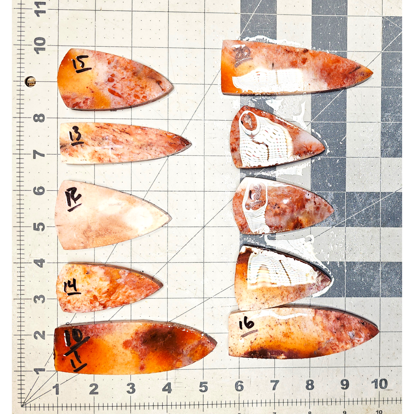 Page 2, Coastal  Plains Preforms,Flintknapping Slabs.