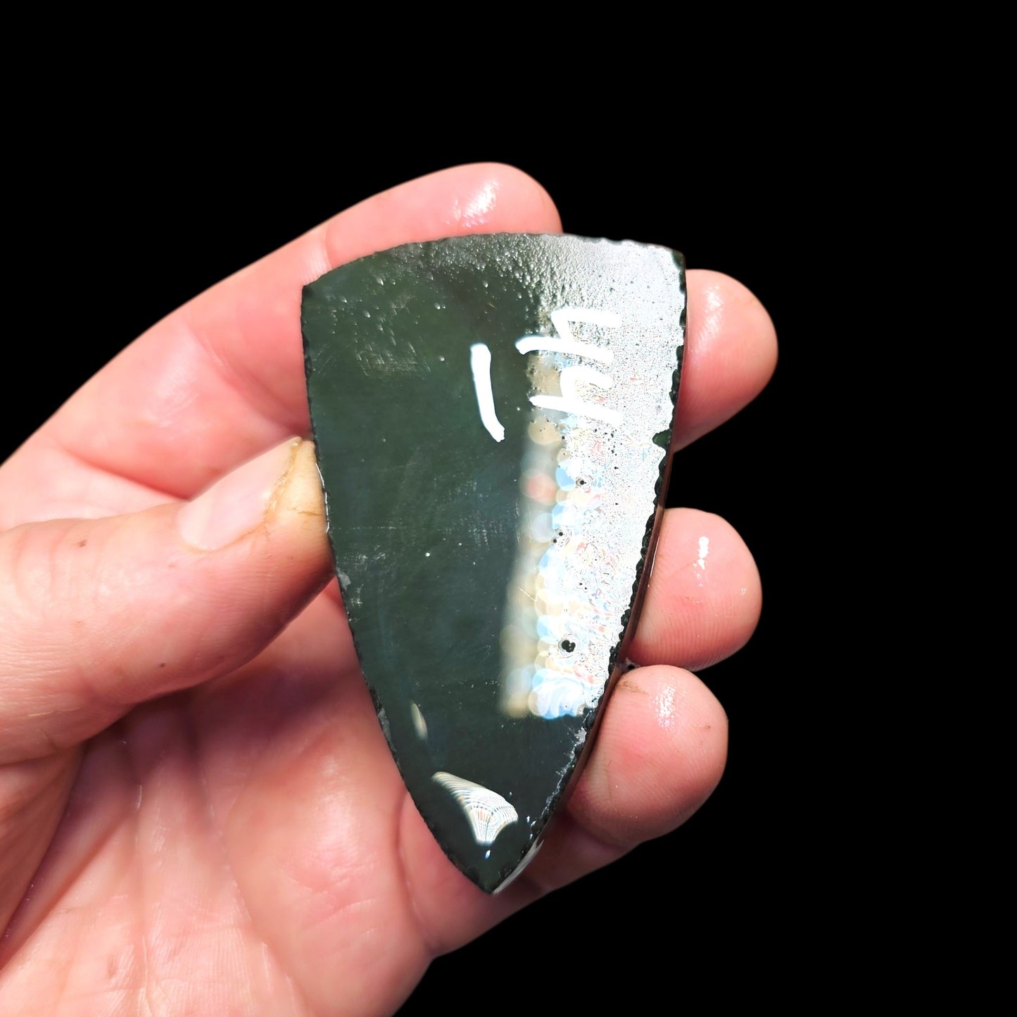 Page 5 Mexican Rainbow Obsidian Preforms, Flintknapping Slabs.