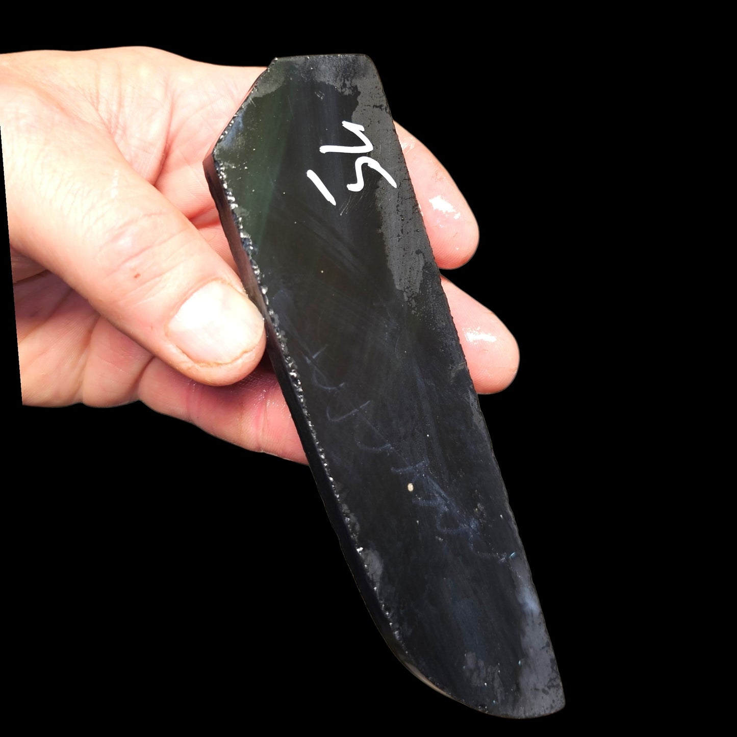 Page 8 Mexican Rainbow Obsidian Preforms, Flintknapping Slabs.