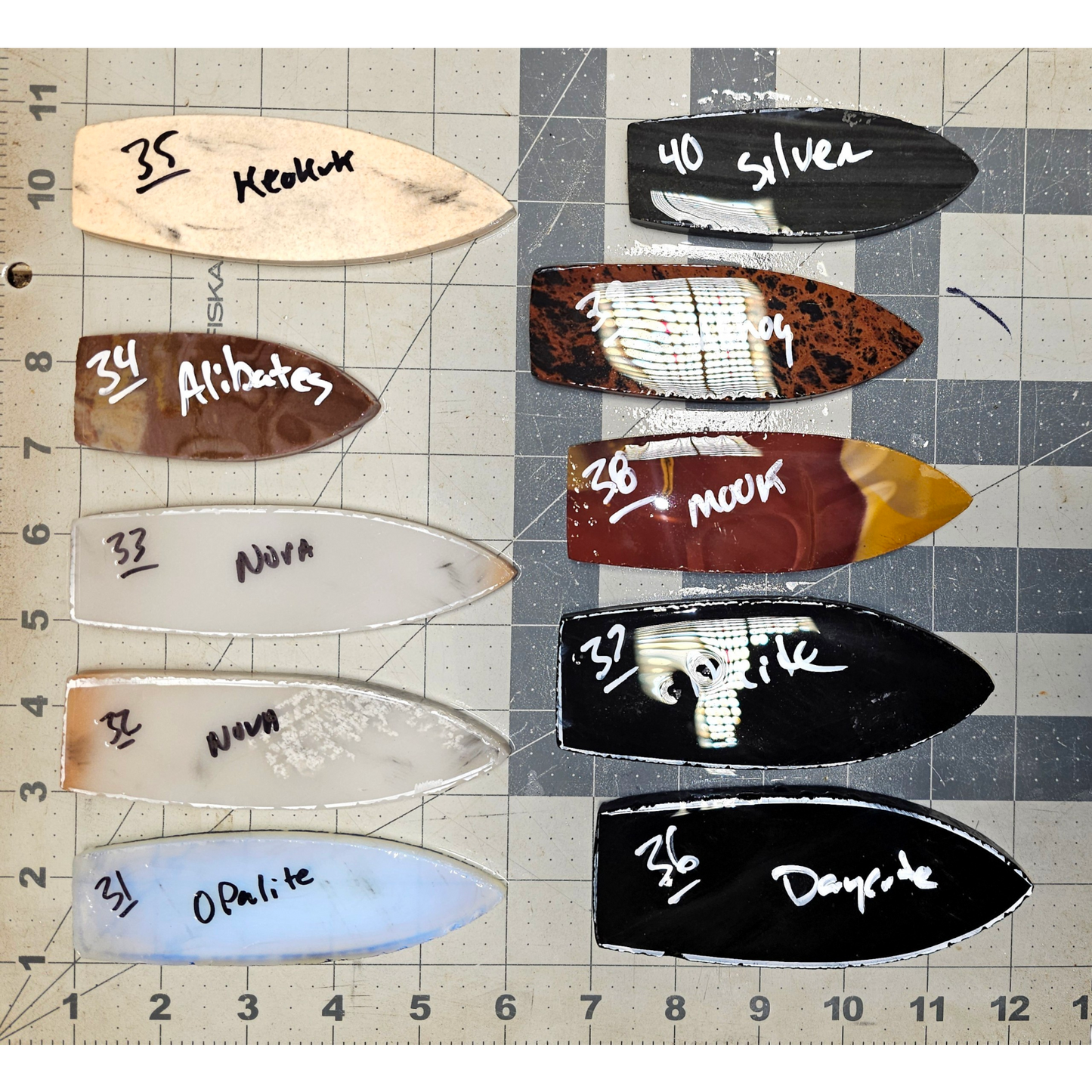 Page 4 Clovis Preforms,Flintknapping Slabs.