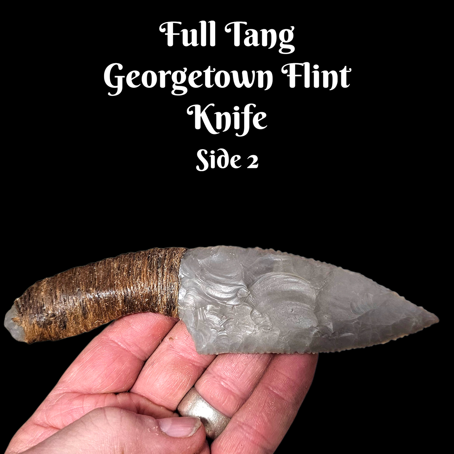 Full Tang Knife, Georgetown Knife, Flint Knife