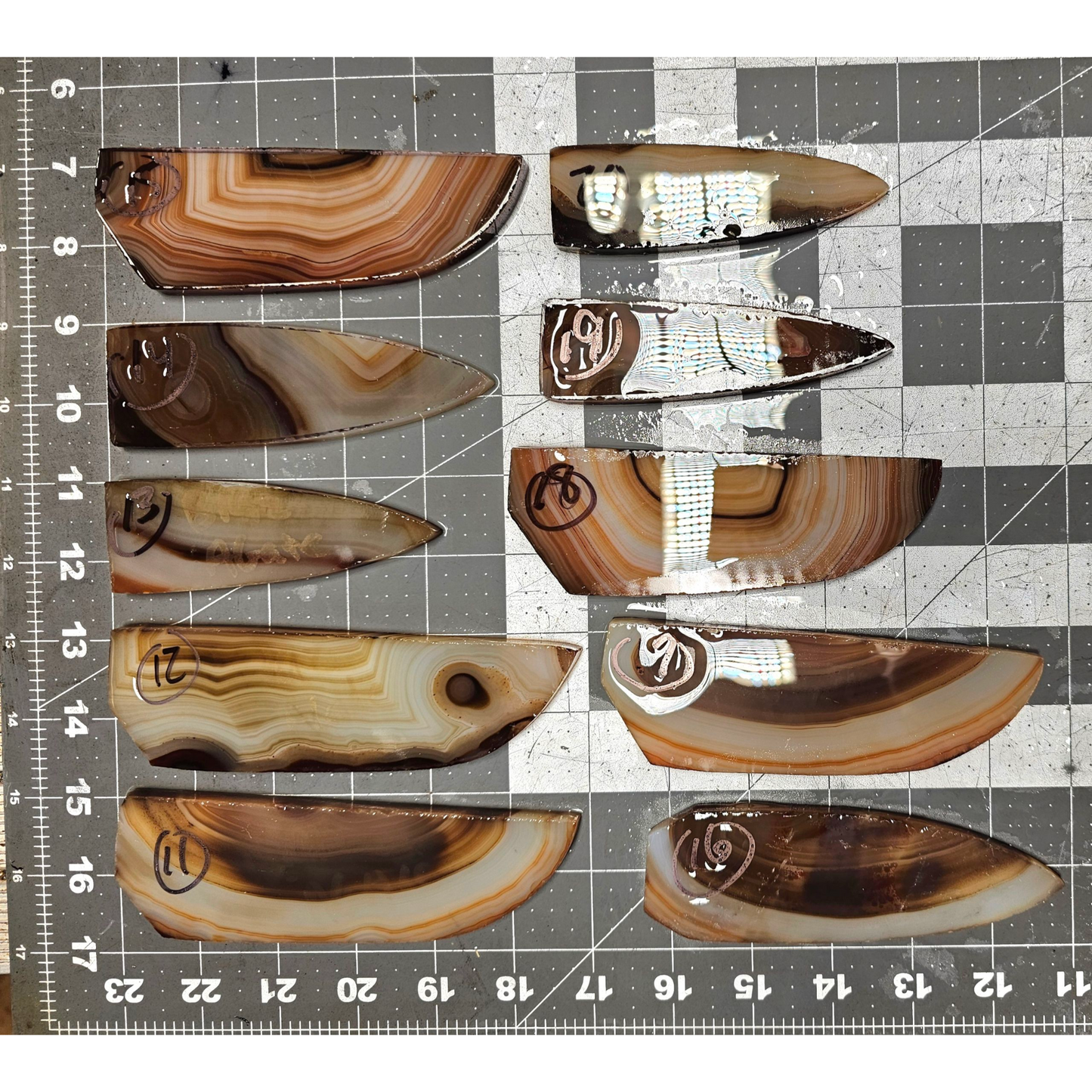 Page 2, Brazilian Agate Preforms,Flintknapping Slabs.