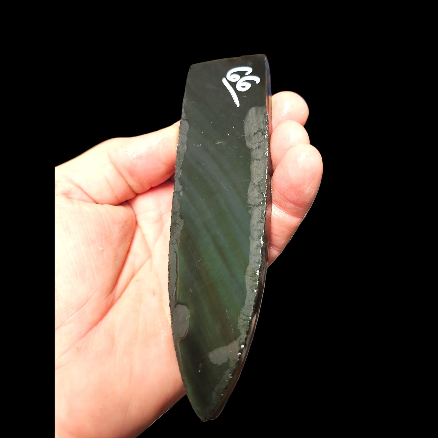 Page 7 Mexican Rainbow Obsidian Preforms, Flintknapping Slabs.