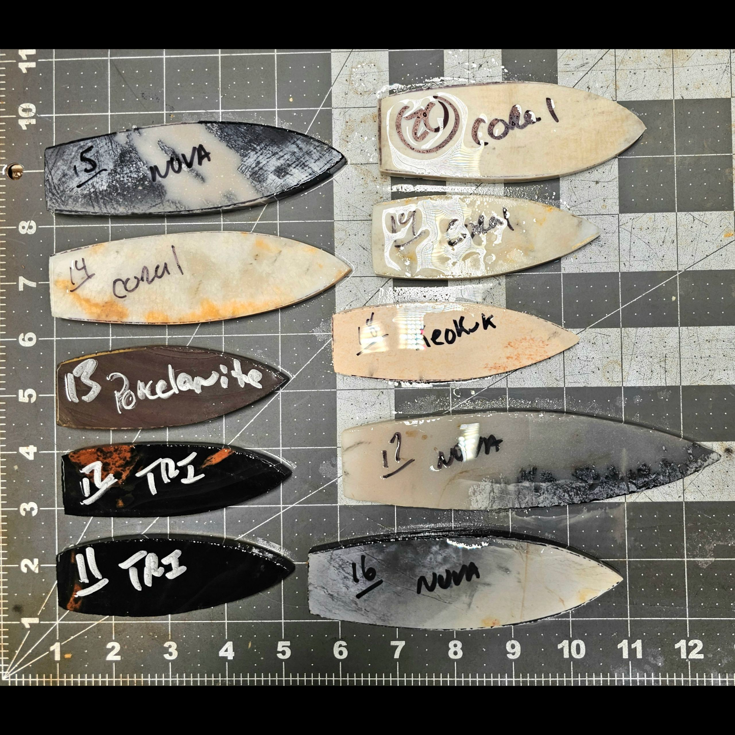 Page 2 Clovis Preforms,Flintknapping Slabs.