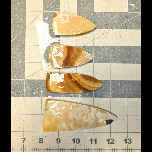 Page 6, Bullseye Agate Preforms,Flintknapping Slabs