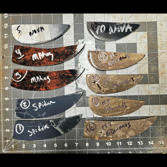 Page 1 Corner Tang, Preforms,Flintknapping Slabs.