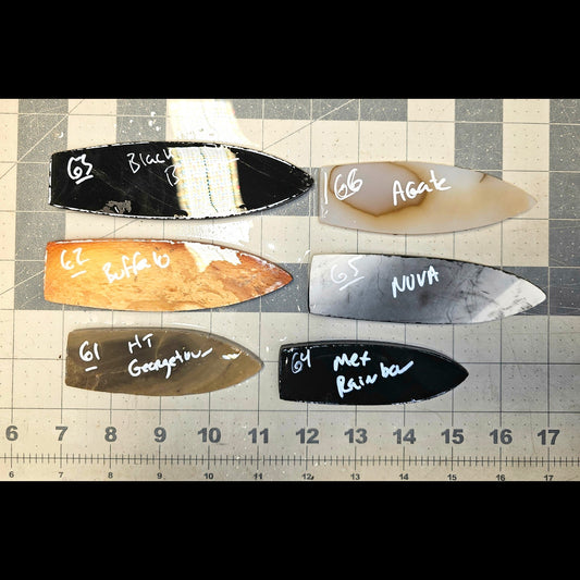 Page 7 Agate Basin Preforms,Flintknapping Slabs.