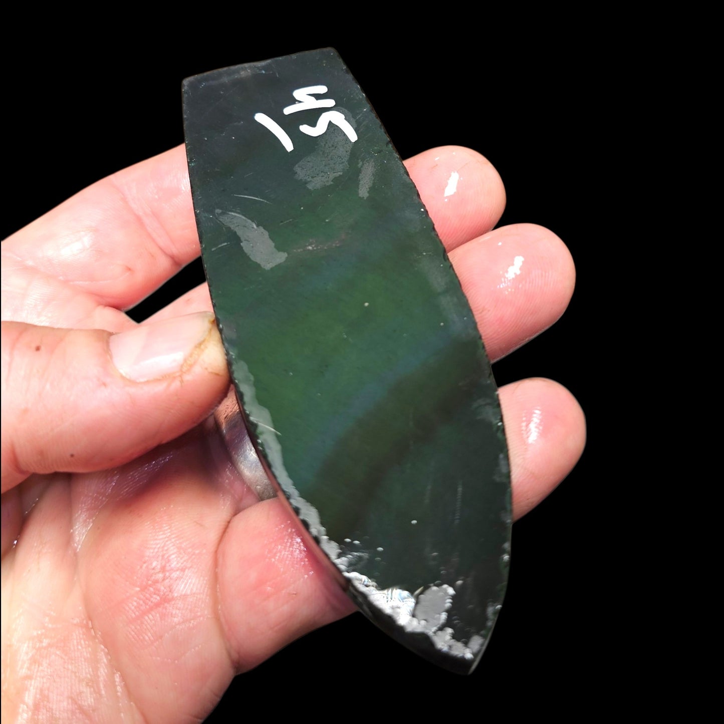 Page 5 Mexican Rainbow Obsidian Preforms, Flintknapping Slabs.