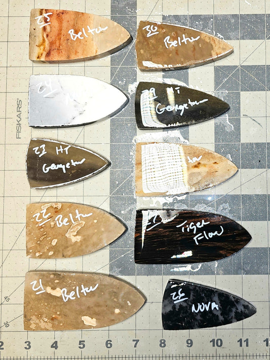 Page 3 Andice / Bell /Calf Creek Preforms,Flintknapping Slabs.