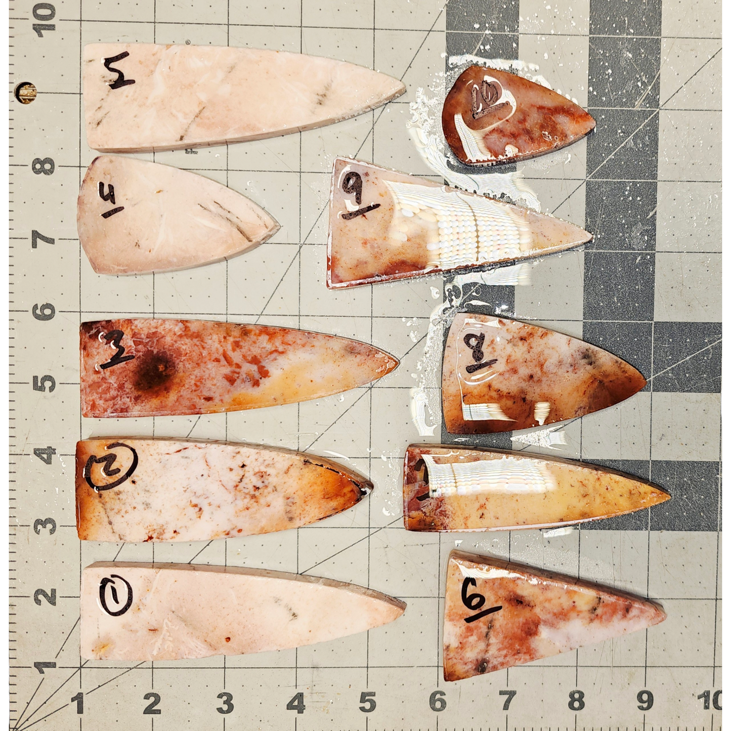 Page 1, Coastal  Plains Preforms,Flintknapping Slabs.