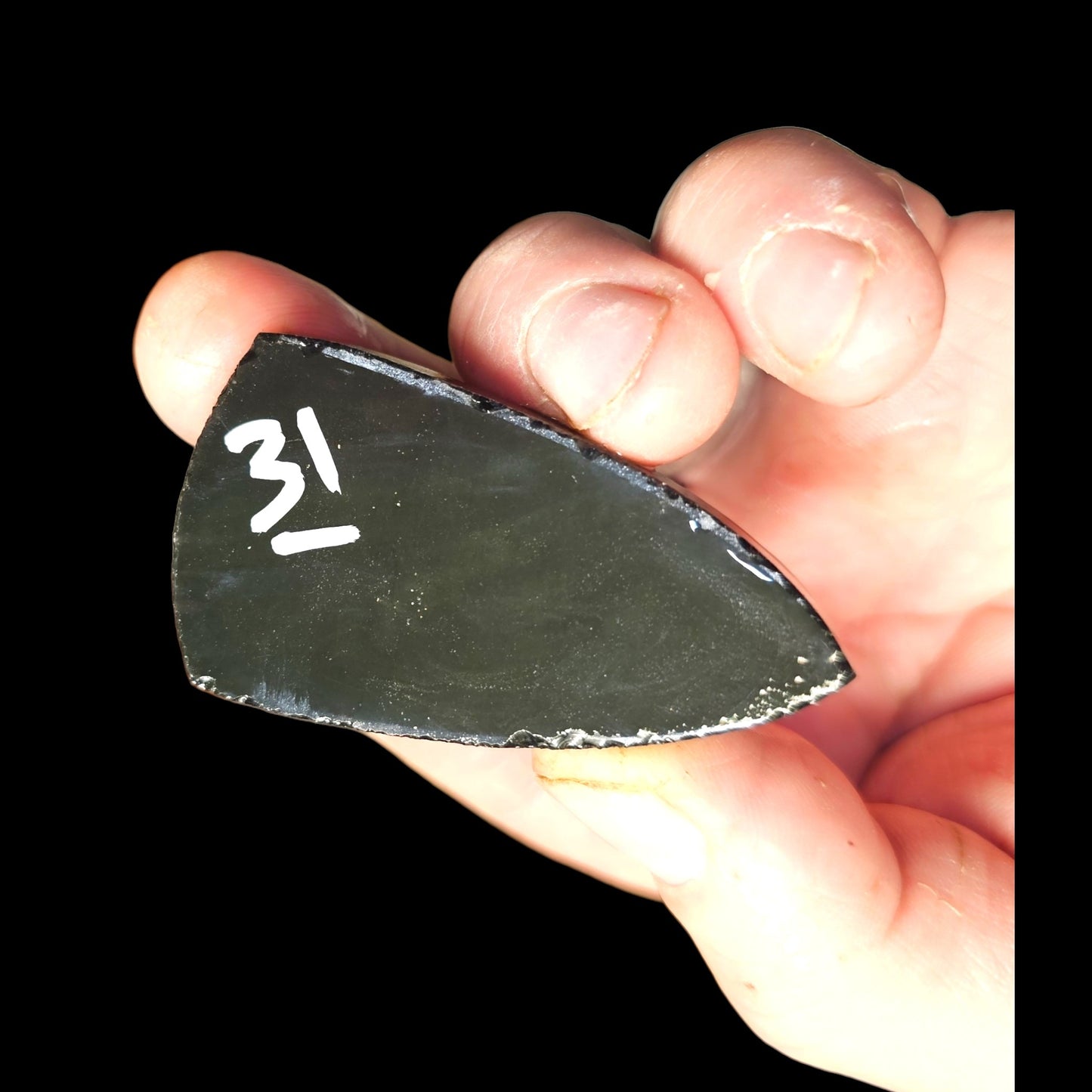Page 4 Rainbow Obsidian Preforms, Flintknapping Slabs.