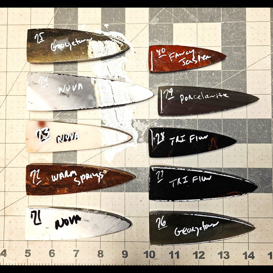 Page 8 Dalton Preforms, Flintknapping Slabs.