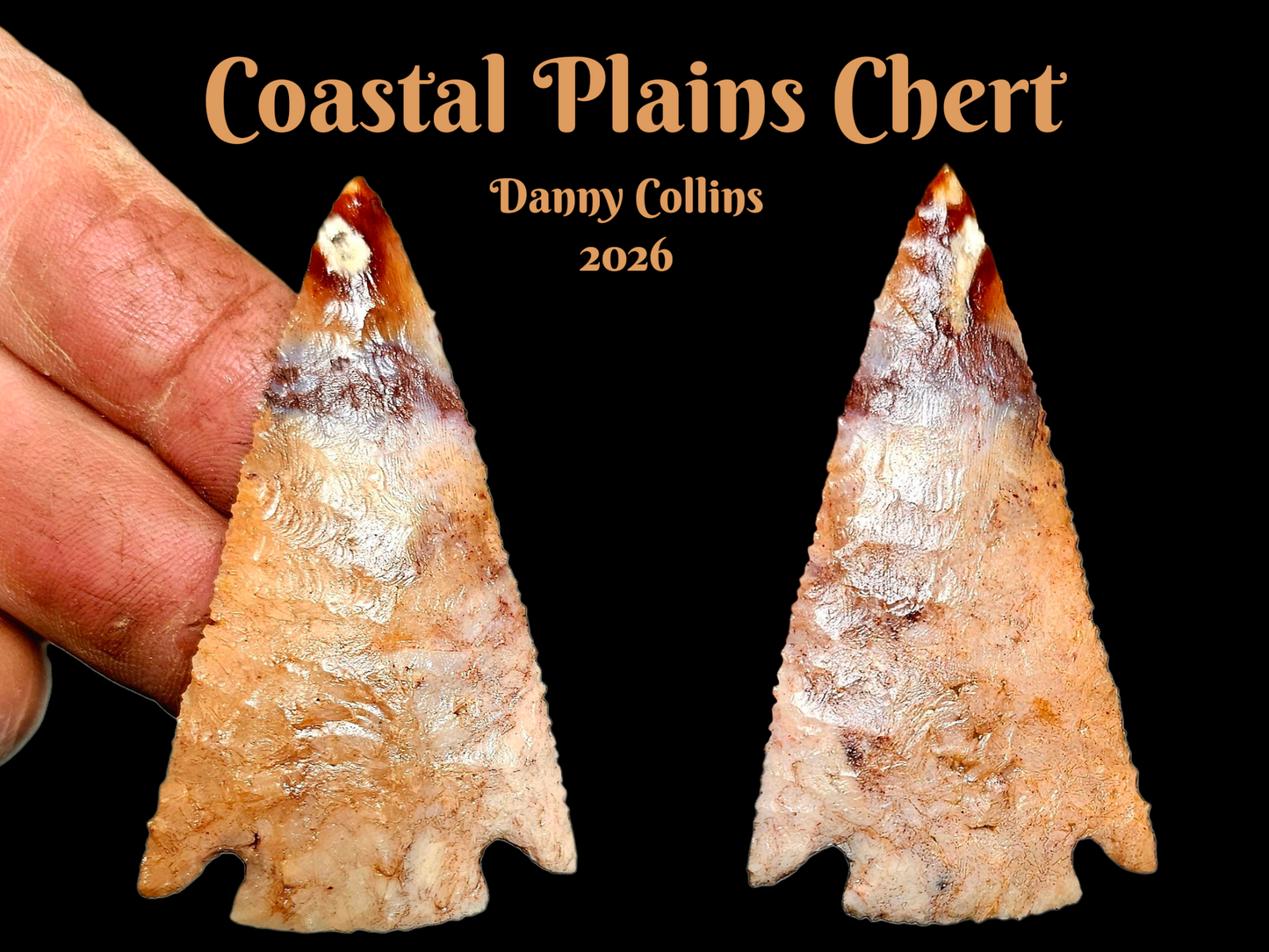 Page 2, Coastal  Plains Preforms,Flintknapping Slabs.