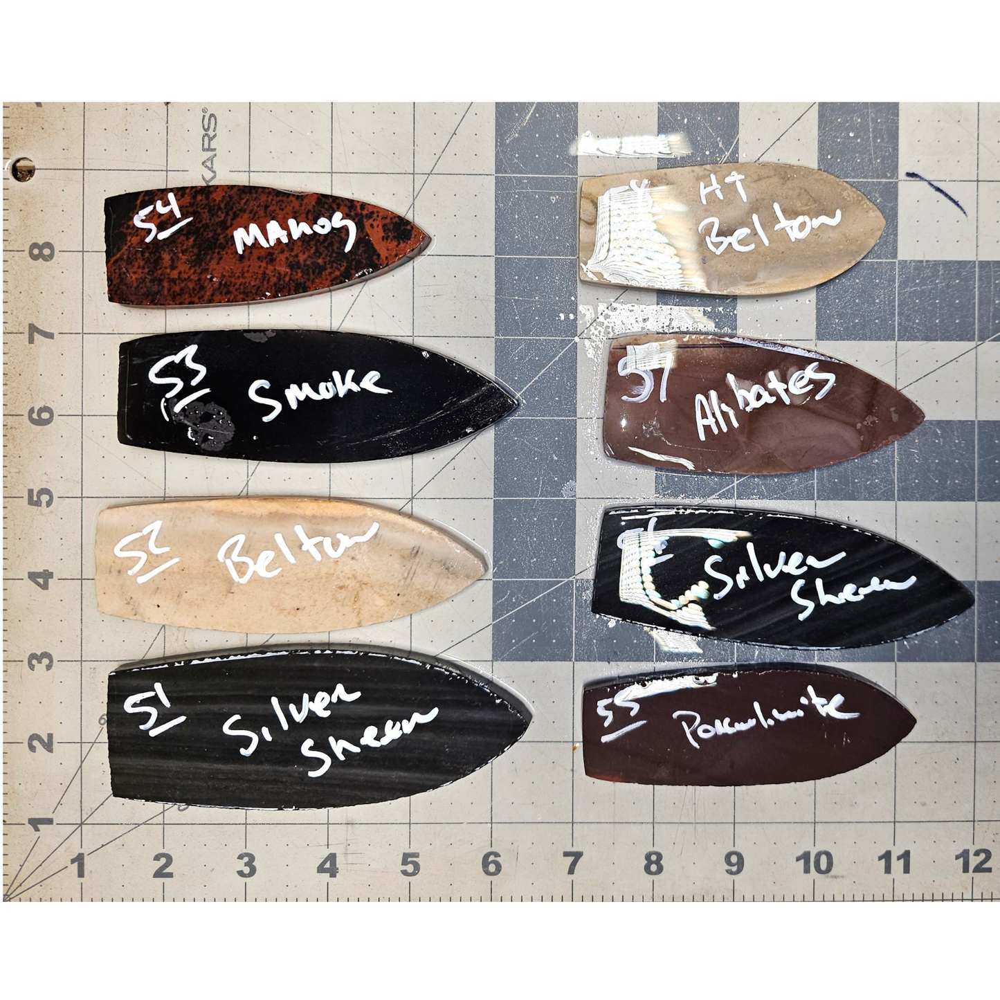 Page 6 Clovis Preforms,Flintknapping Slabs.