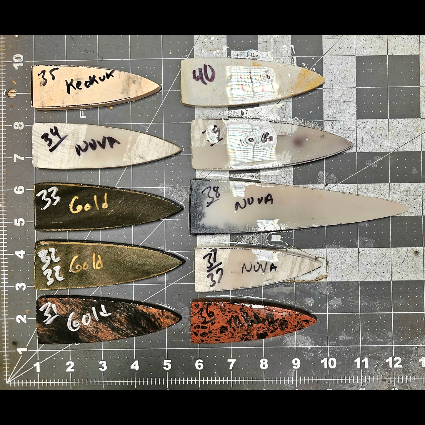 Page 4 Dalton Preforms, Flintknapping Slabs.