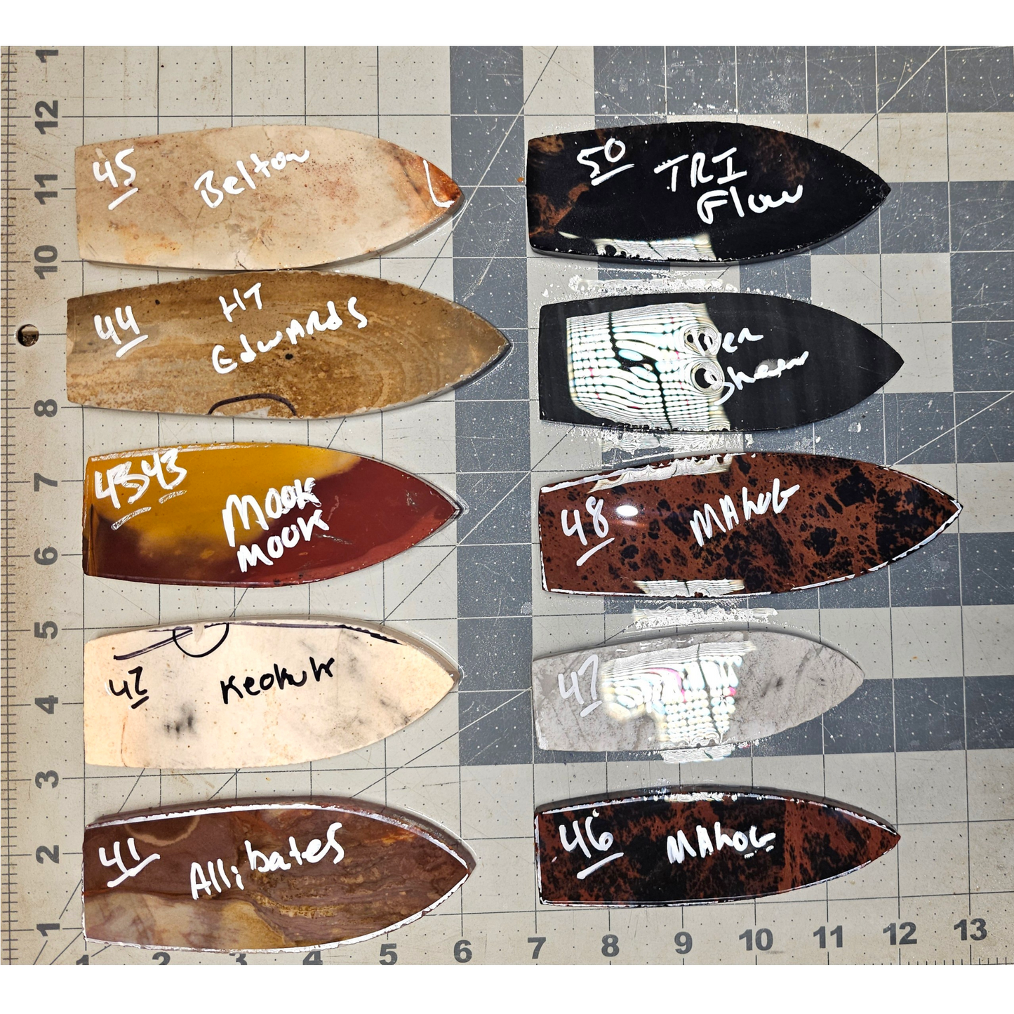 Page 5 Clovis Preforms,Flintknapping Slabs.