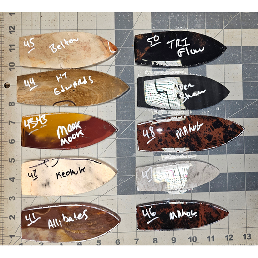 Page 5 Clovis Preforms,Flintknapping Slabs.