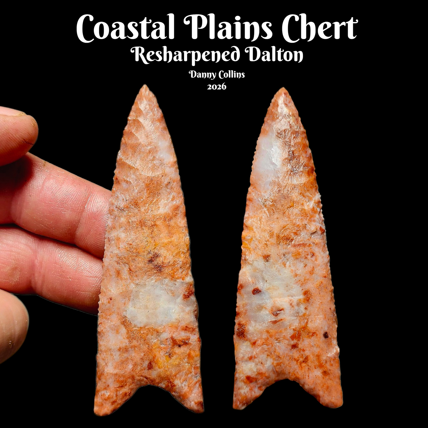 Page 2, Coastal  Plains Preforms,Flintknapping Slabs.