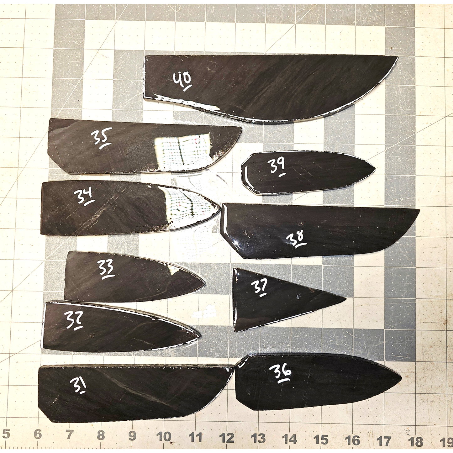 Page 4 Dacite Preforms, Flintknapping Slabs. (Copy)
