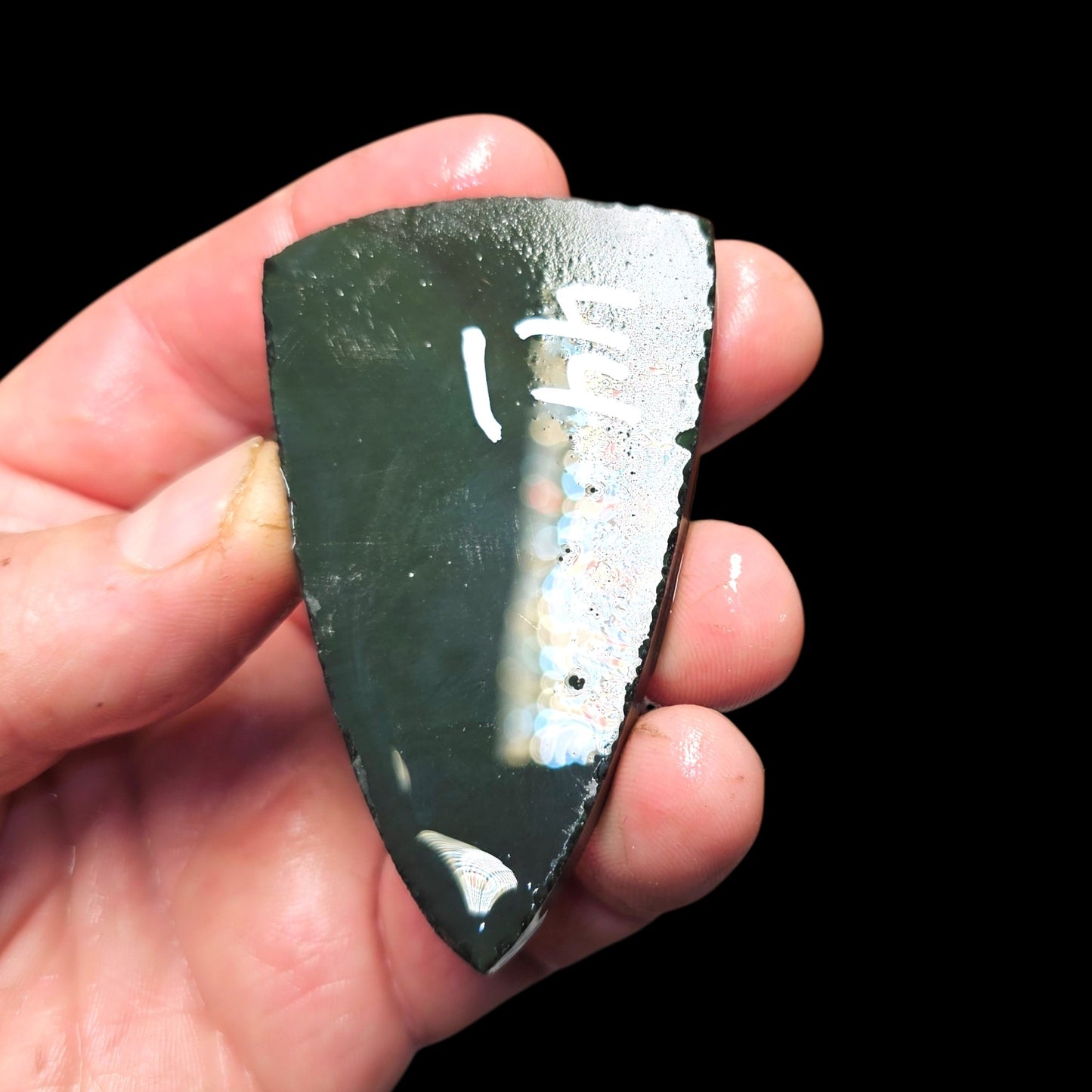 Page 5 Mexican Rainbow Obsidian Preforms, Flintknapping Slabs.
