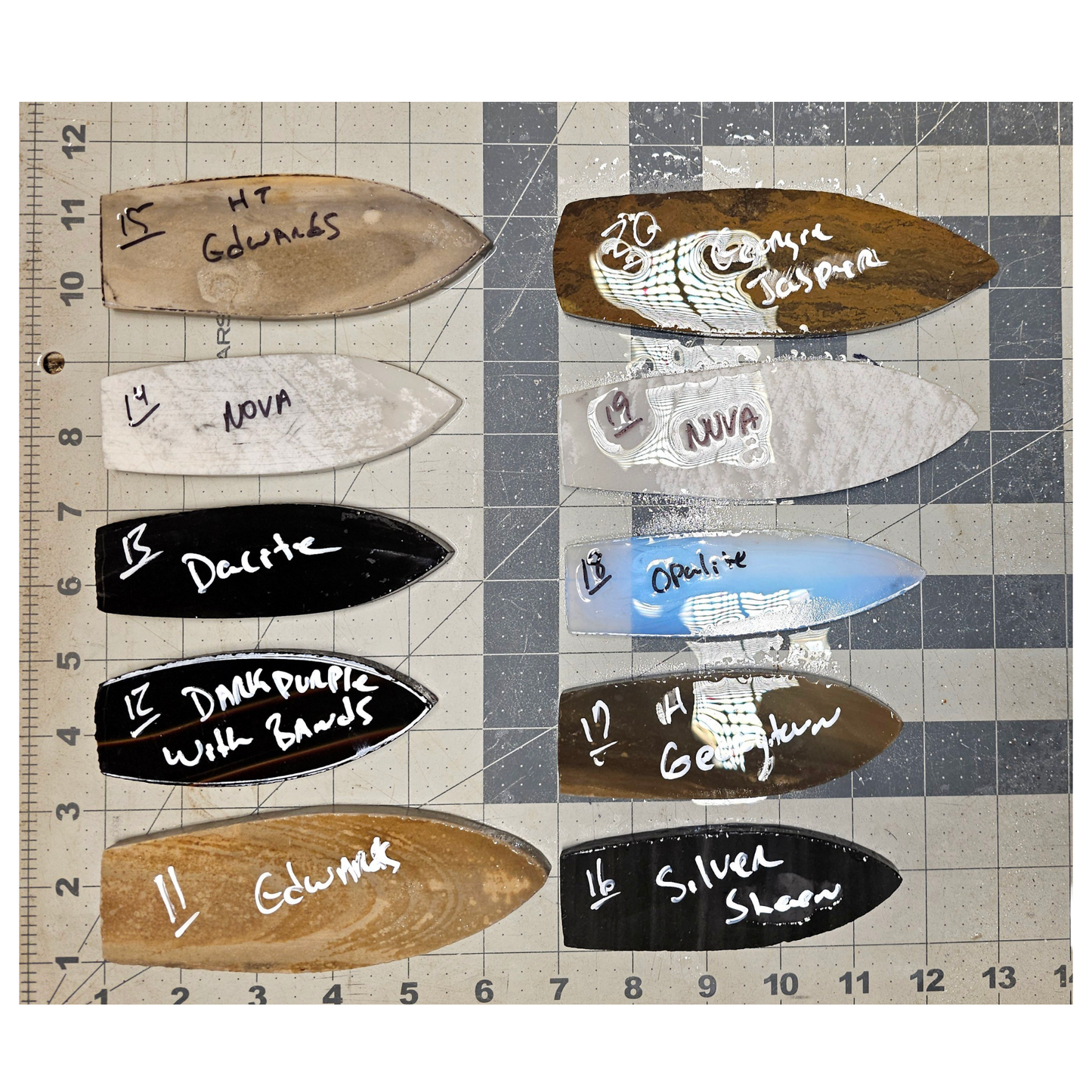 Page 2 Clovis Preforms,Flintknapping Slabs.