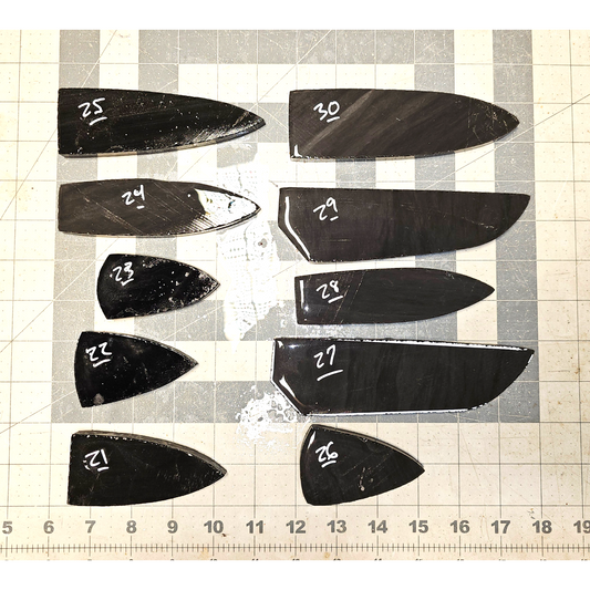 Page 3 Dacite Preforms, Flintknapping Slabs.