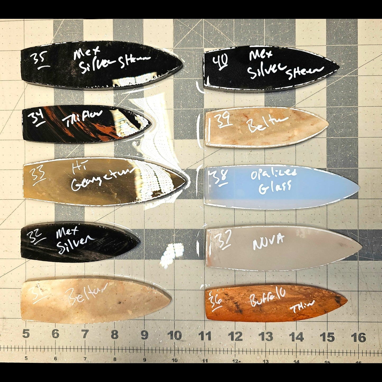 Page 4 Agate Basin Preforms,Flintknapping Slabs.