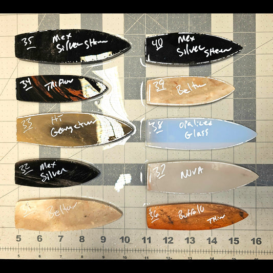 Page 4 Agate Basin Preforms,Flintknapping Slabs.