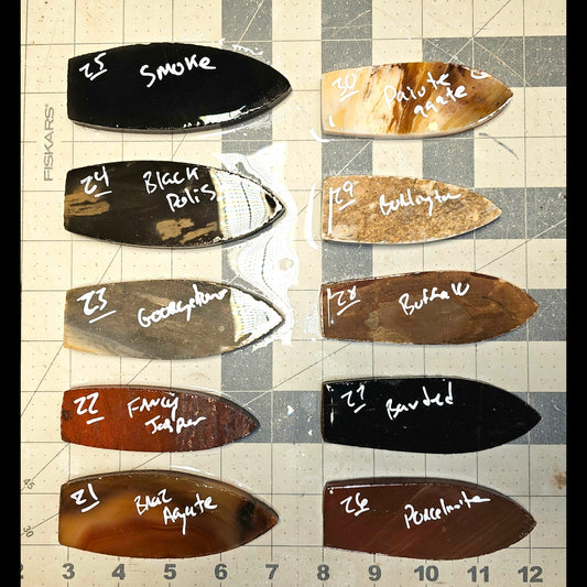 Page 3 Clovis Preforms,Flintknapping Slabs.