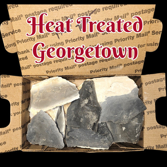 3+ Lbs Of Heat Treated Georgetown Flint, High Grade Flint, Flintknapping, Lapidary