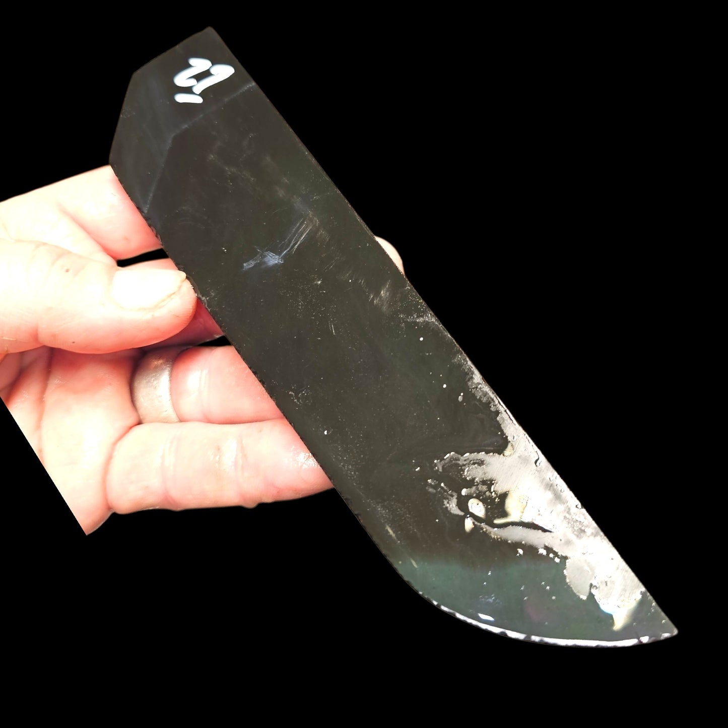 Page 3 Mexican Rainbow Obsidian Preforms, Flintknapping Slabs.