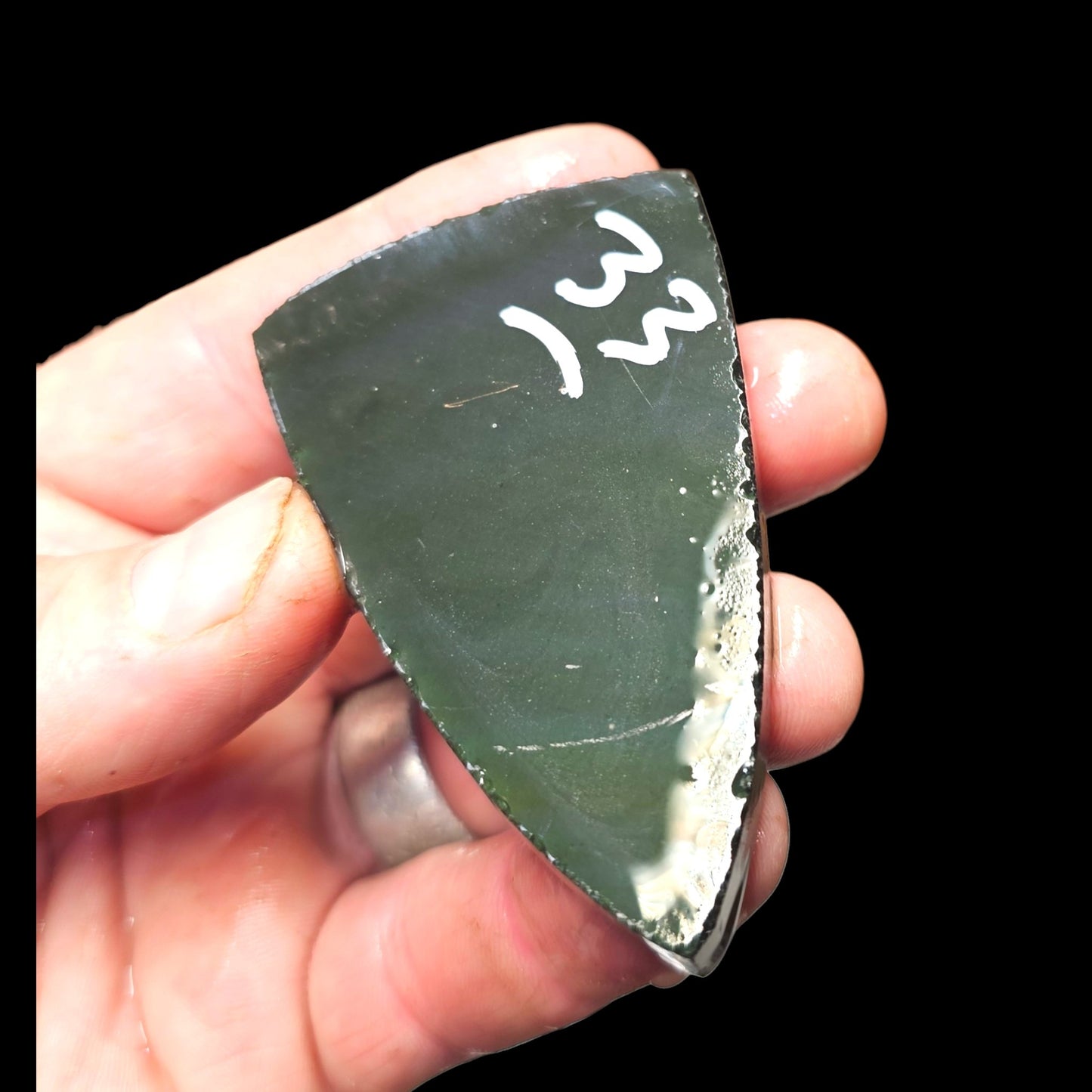 Page 4 Rainbow Obsidian Preforms, Flintknapping Slabs.