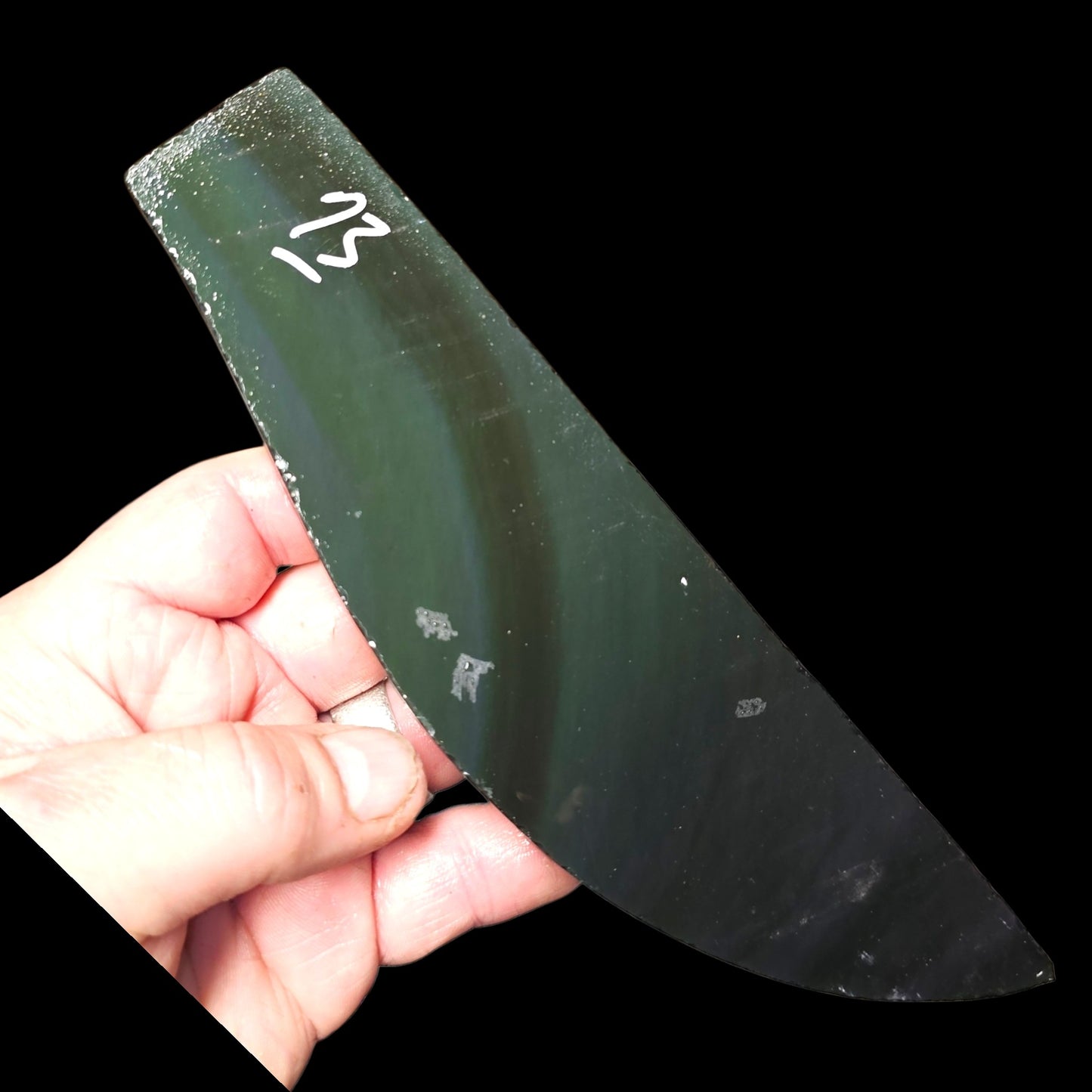 Page 8 Mexican Rainbow Obsidian Preforms, Flintknapping Slabs.