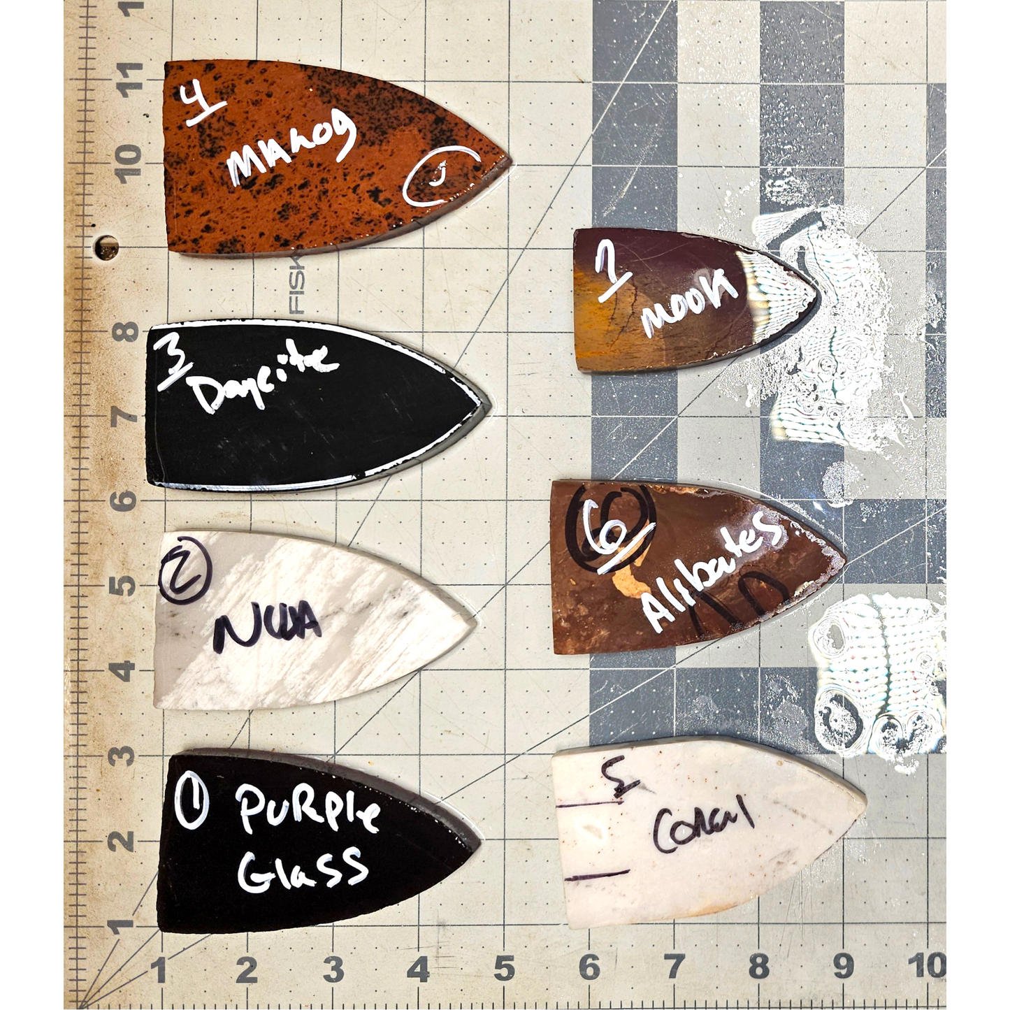 Page 1 Andice / Bell /Calf Creek Preforms,Flintknapping Slabs.
