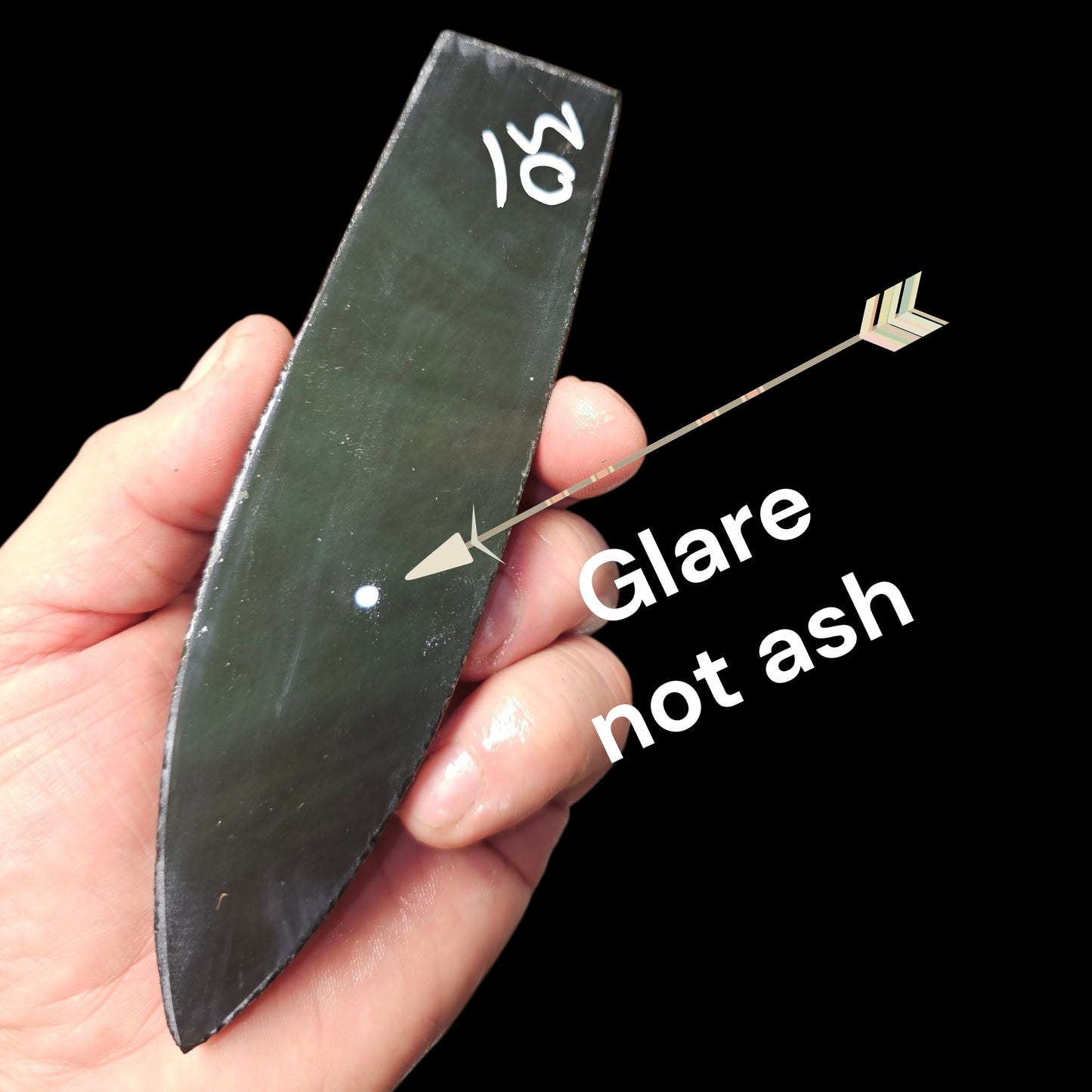 Page 3 Mexican Rainbow Obsidian Preforms, Flintknapping Slabs.