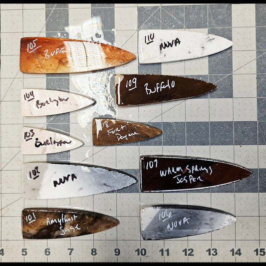 Page 11 Dalton Preforms, Flintknapping Slabs.