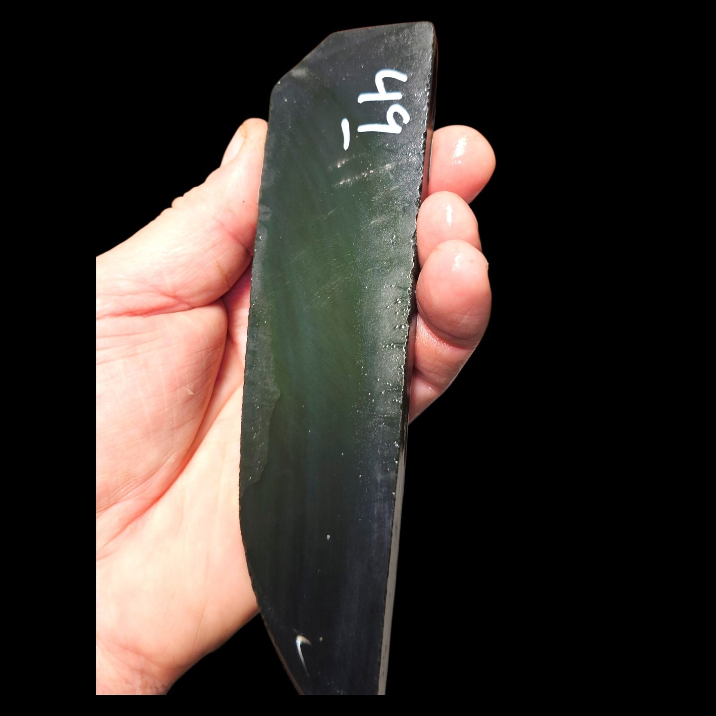 Page 5 Mexican Rainbow Obsidian Preforms, Flintknapping Slabs.
