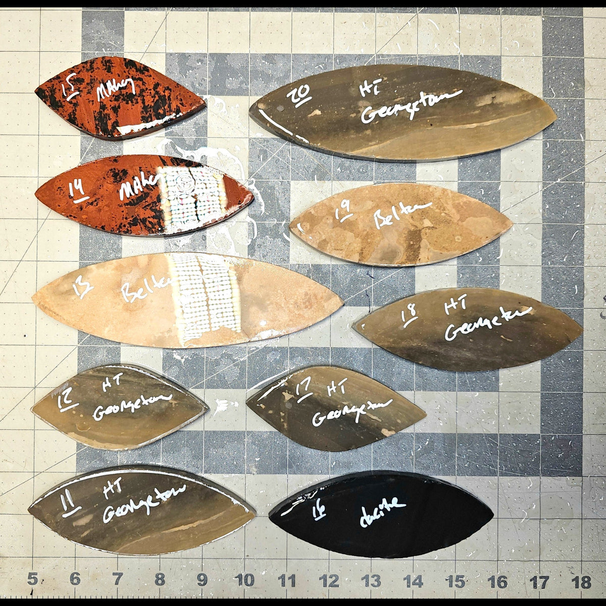 Page 2 TurkeyTail , Perform, Flintknapping Slabs.