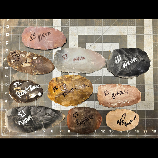 Page 6 Bifaces, Flintknapping Stone, Flint , Chert