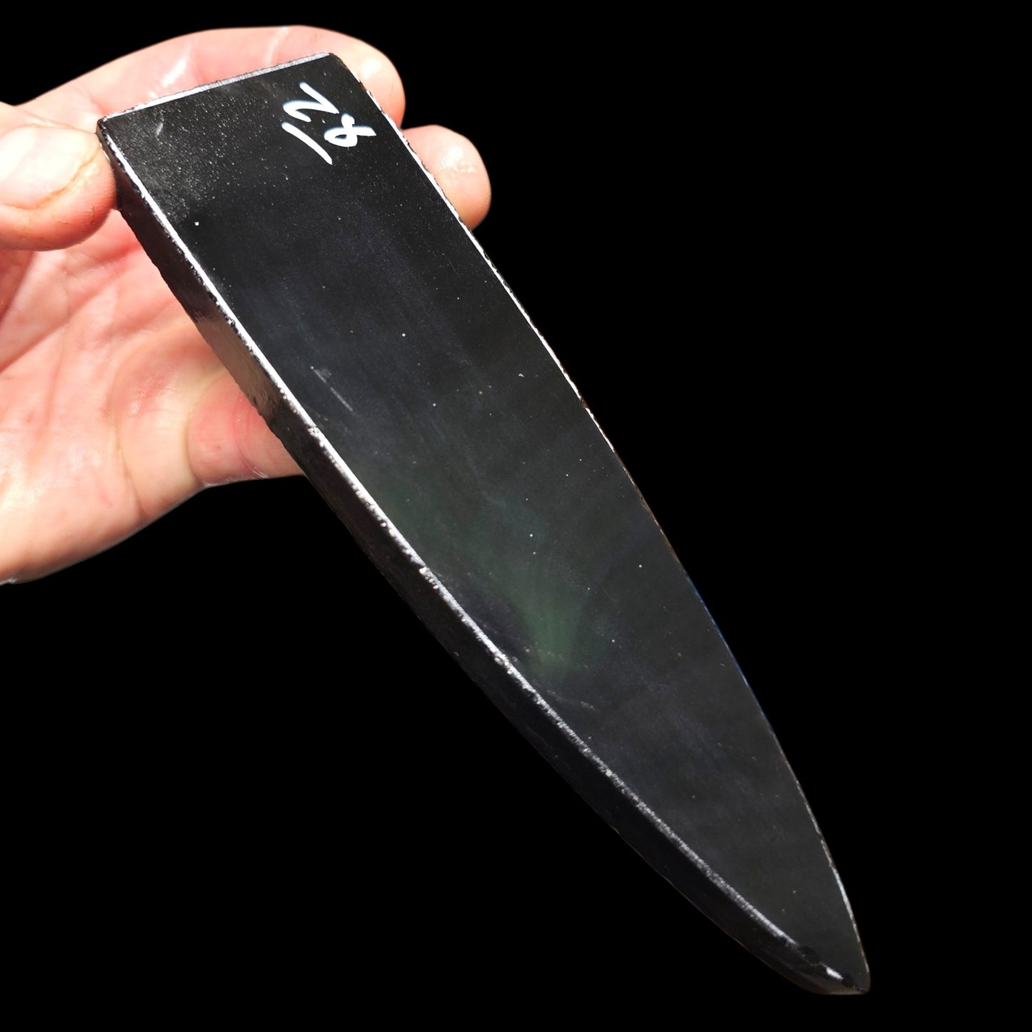 Page 3 Mexican Rainbow Obsidian Preforms, Flintknapping Slabs.