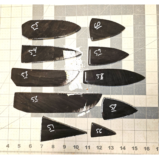 Page 6 Dacite Preforms, Flintknapping Slabs.