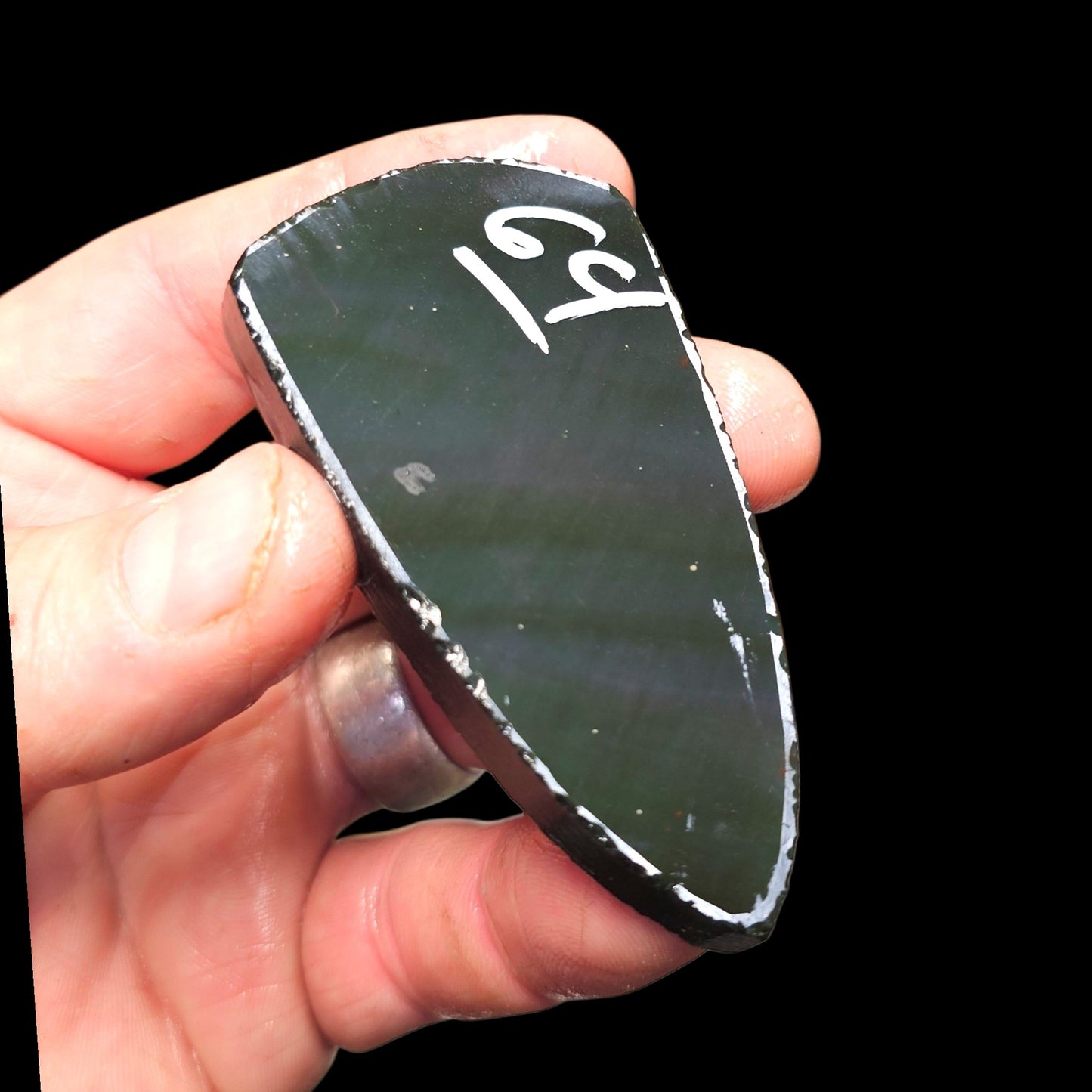Page 7 Mexican Rainbow Obsidian Preforms, Flintknapping Slabs.