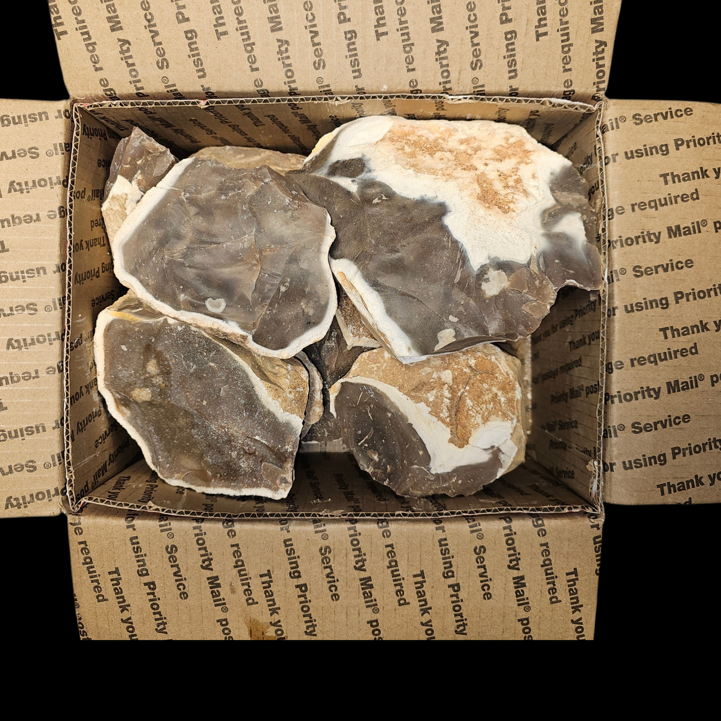 20+ Pounds Heat Treated Texas Flint, San Antonio Flint, Flintknapping,