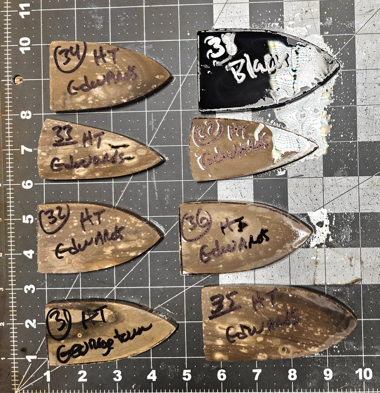 Page 4 Andice / Bell /Calf Creek Preforms,Flintknapping Slabs.