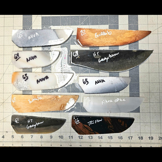 Page 7 Knife Blade Preforms,Flintknapping Slabs.