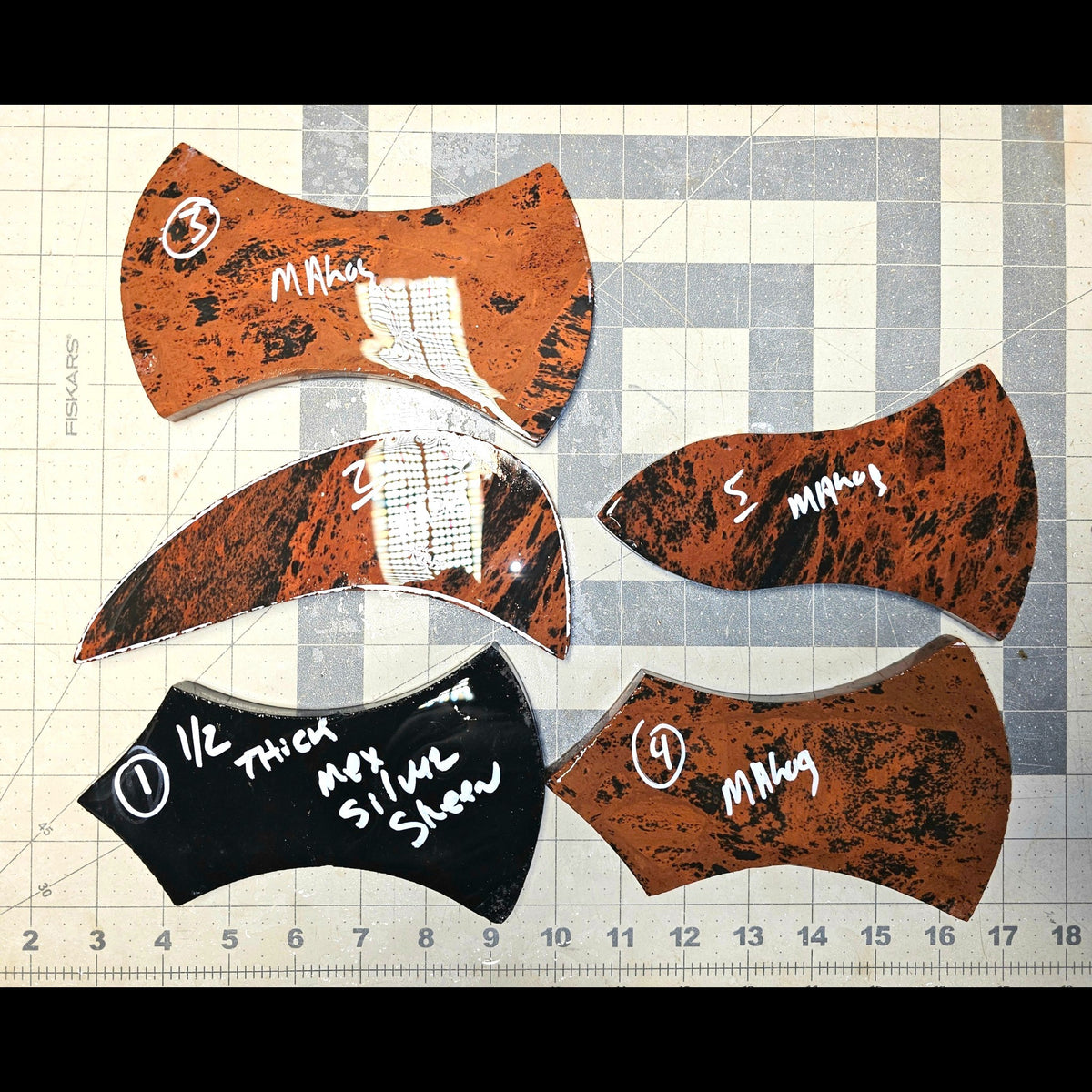 Page 1 Tomahawk / War Club Preforms, Flintknapping Slabs